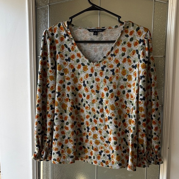 Zac & Rachel Tops - Zac & Rachel Multicolor Floral Long Sleeve Top